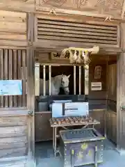 多度大社の動物