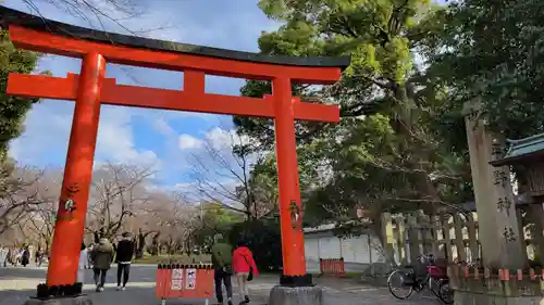 平野神社の鳥居