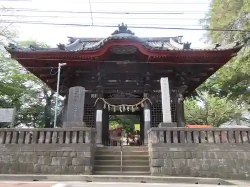 千葉寺の山門