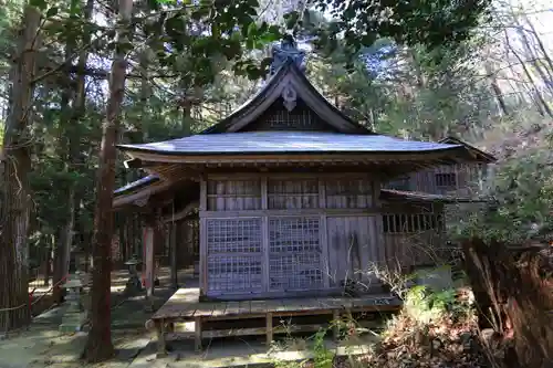 苗代田神社の本殿