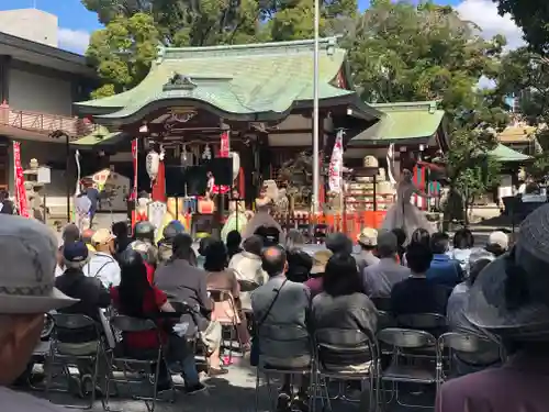開口神社のお祭り
