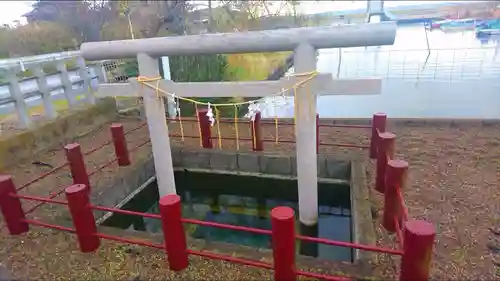 息栖神社の鳥居