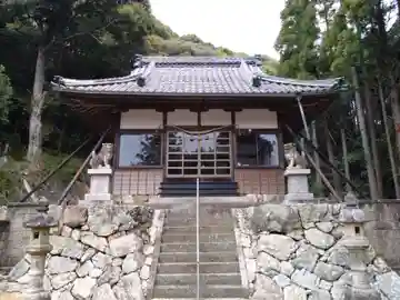 八幡社の本殿・本堂