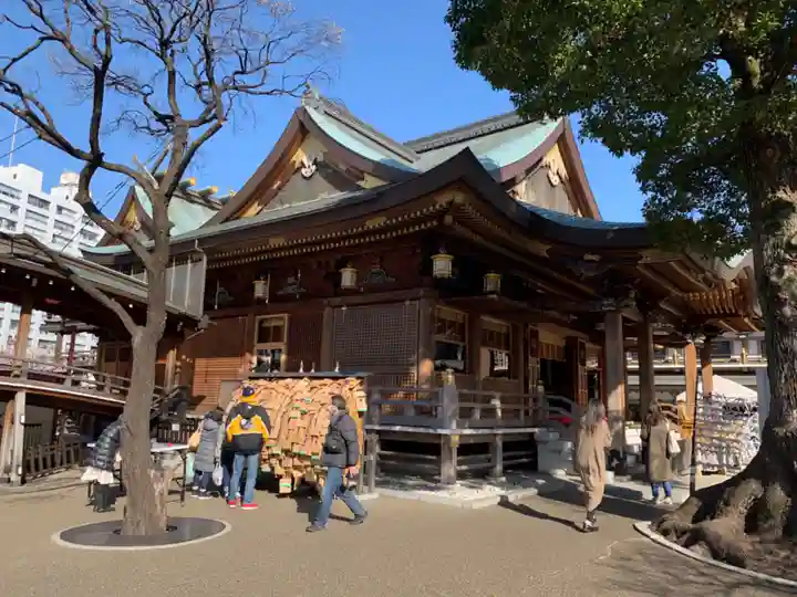 湯島天満宮の本殿・本堂