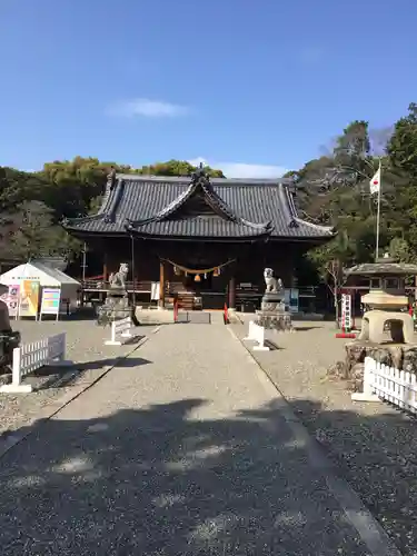 牟呂八幡宮の本殿・本堂