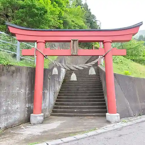 木直稲荷神社の鳥居