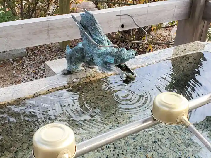 多聞寺の手水舎