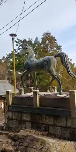 阿賀神社の狛犬