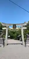 下新川神社の鳥居