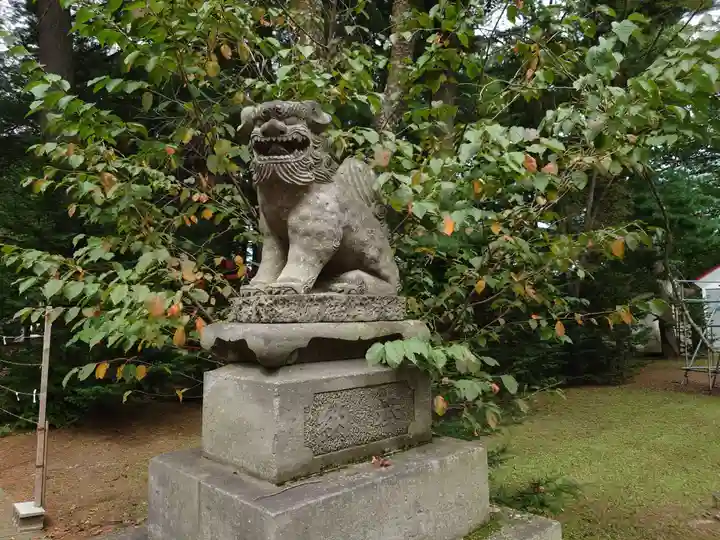 芽室神社の狛犬