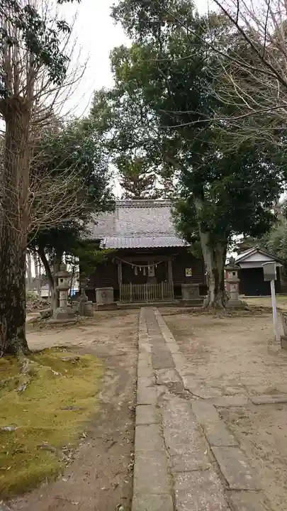 鹿島神社の本殿・本堂