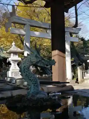野木神社の手水舎
