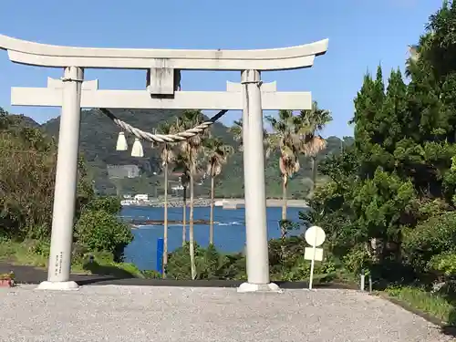 海宮神社の鳥居