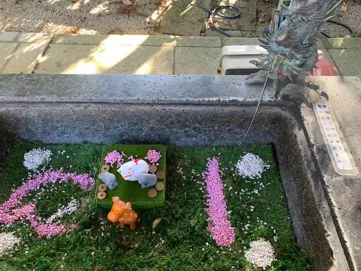 鹿嶋神社の手水舎