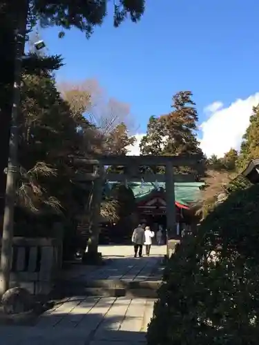 新橋浅間神社の鳥居