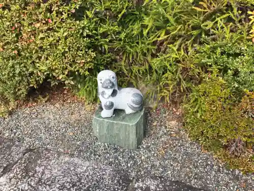蓮華寺の狛犬