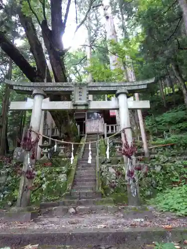 神坂神社の鳥居