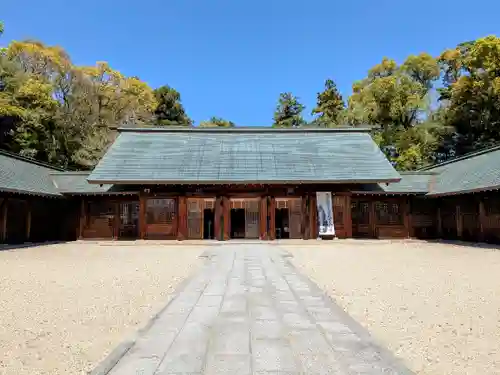 滋賀県護国神社の本殿・本堂