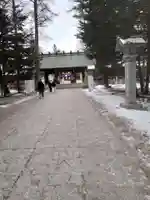 帯廣神社の山門・神門