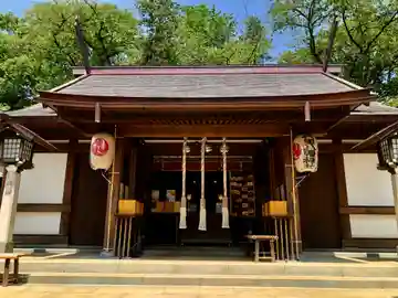代田八幡神社の本殿・本堂