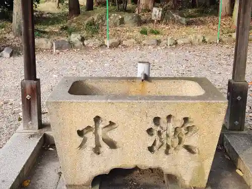 日吉神社の手水