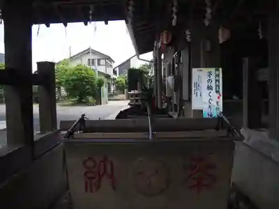 武蔵野神社の手水舎