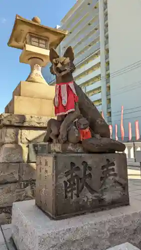 東京羽田 穴守稲荷神社の狛犬