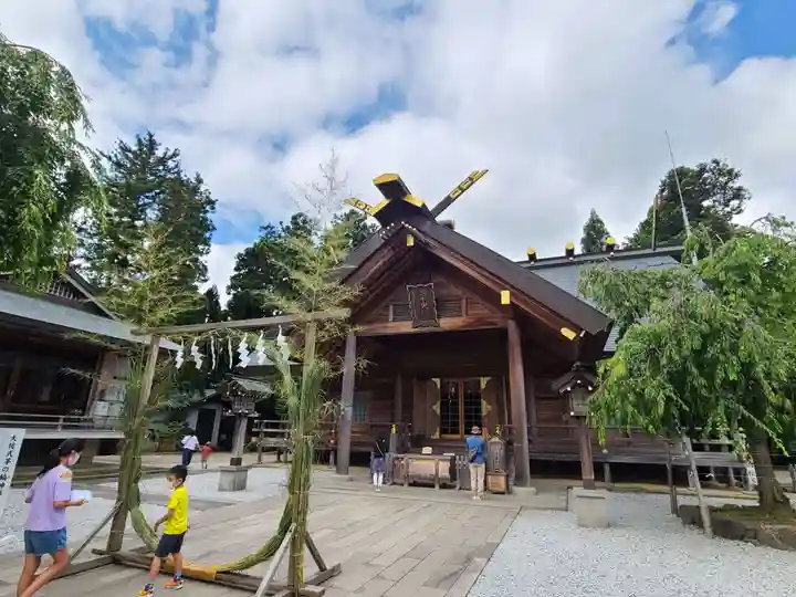 開成山大神宮の本殿・本堂