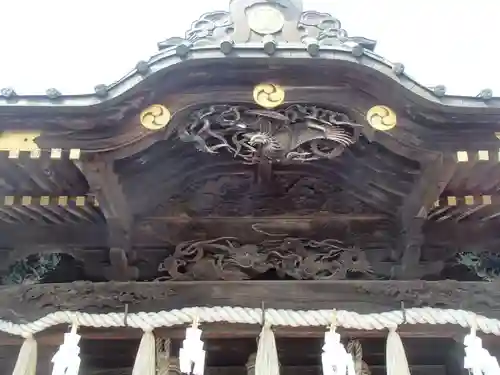 雷電神社の芸術