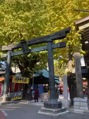 湯島天満宮の鳥居