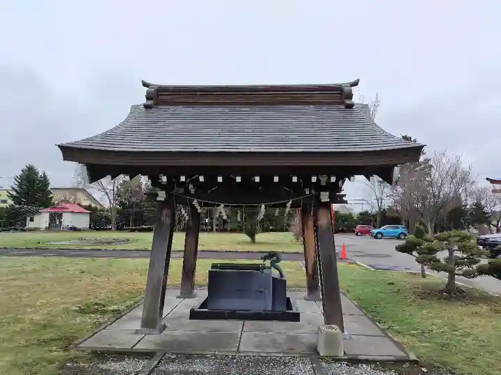 美瑛神社の手水舎