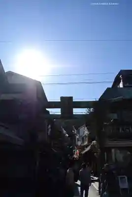 江島神社の鳥居
