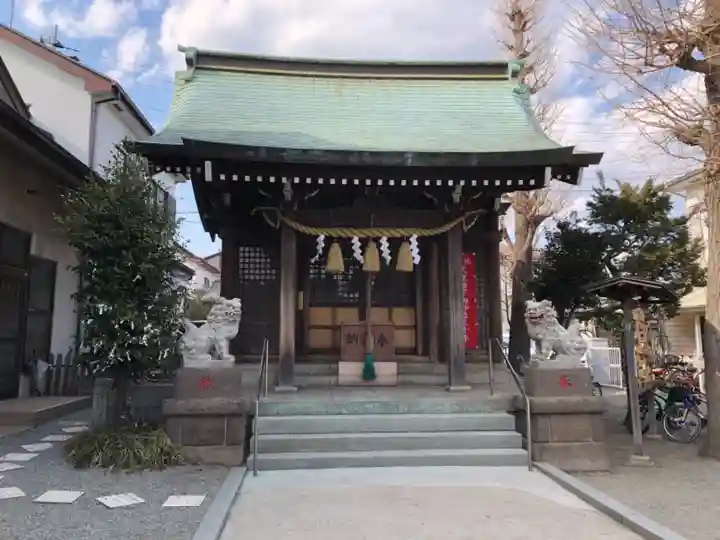 東林間神社の本殿・本堂
