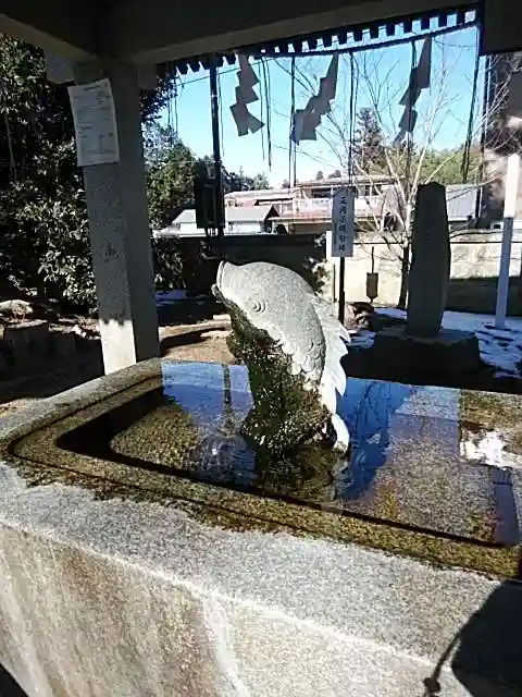 神炊館神社 ⁂奥州須賀川総鎮守⁂の手水舎