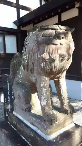 厚真神社の狛犬