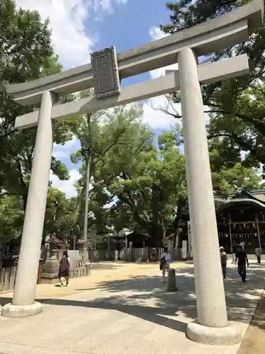 石切劔箭神社の鳥居