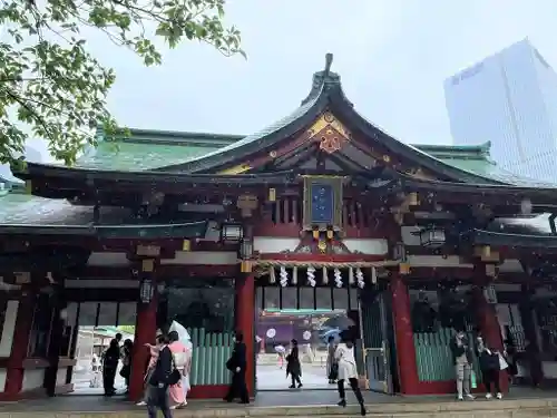 日枝神社の山門