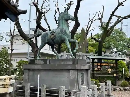 島田神社の狛犬