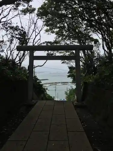 酒列磯前神社の景色