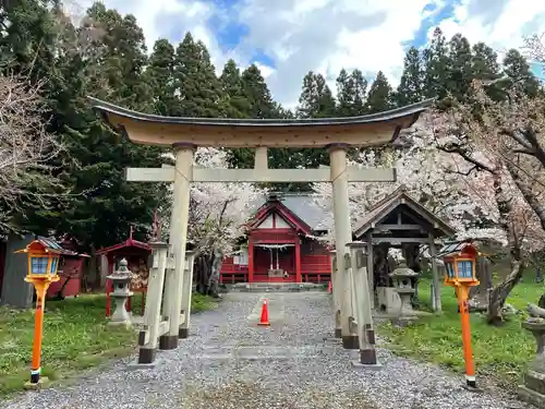 矢不来天満宮の鳥居