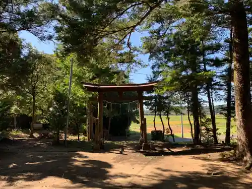 面足神社の鳥居