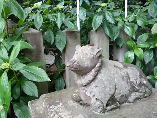 山崎菅原神社の狛犬