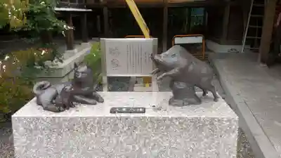 行田八幡神社の狛犬