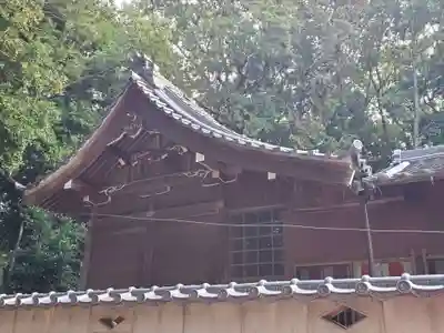 八幡社の本殿・本堂