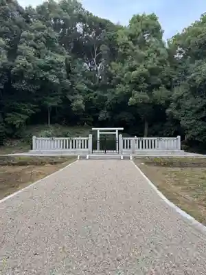 安寧天皇陵(畝傍山西南御陰井上陵)(奈良県)