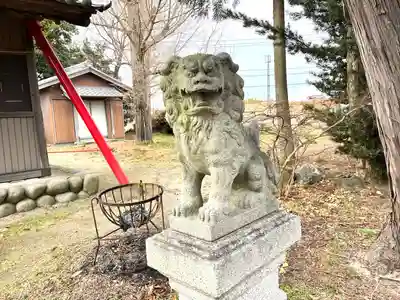 中川八劔神社の狛犬