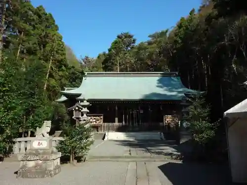 川勾神社の本殿