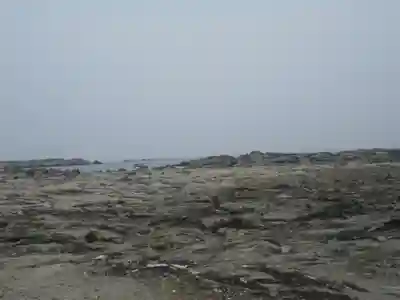 白浜毘沙門天の景色