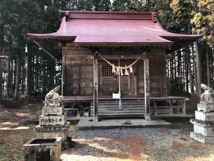 志波姫神社の本殿・本堂