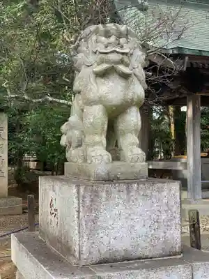 常磐神社の狛犬